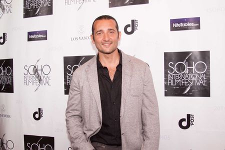 Writer Director Giovanni Zelko at the NY premier of his feature film THE ALGERIAN