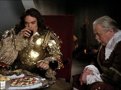 William Gaunt and Freddie Sayers in La Femme Musketeer (2004)