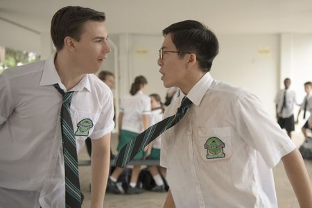 Trystan Go and Jace Fleming in Season 3 of 'The Family Law'