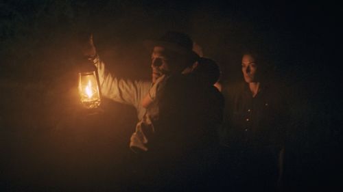 Joel Nagle, Henry Gagliardi & Virginia Logan in Embers & Dust