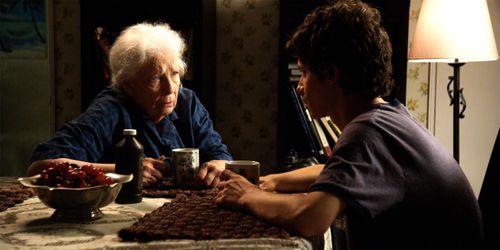 Julianna McCarthy and Byron Lane in Herpes Boy (2009)