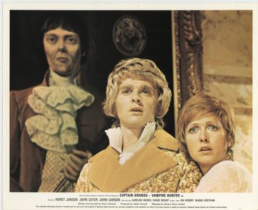 Shane Briant and Lois Daine in Captain Kronos: Vampire Hunter (1974)