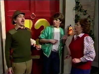 Richard Addison, Neil Buchanan, and Jeannie Crowther in No 73 (1982)