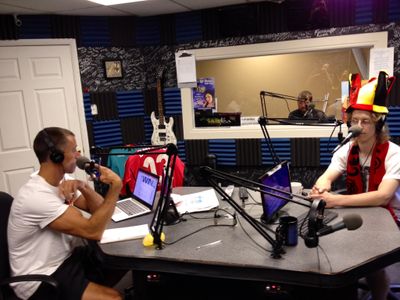 Alex doing his World Improv Network (WIN) Weekly Improvised Comedy Radio Show. Formerly Every Monday from 4-5pm MST Live