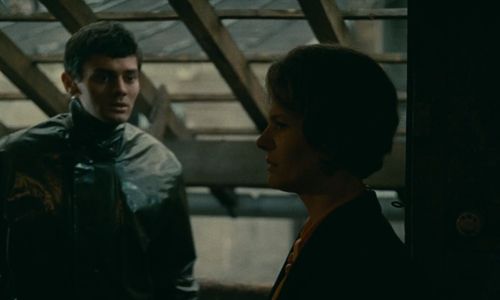 Delphine Seyrig and Jean-Baptiste Thiérrée in Muriel (1963)
