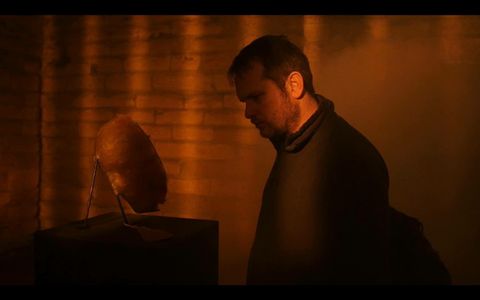 Phil Gwilliam as David in Exhibits