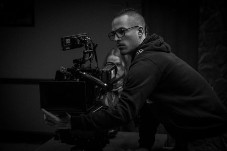On the set of 
