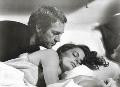 Steve McQueen and Kathryn Harrold in The Hunter (1980)