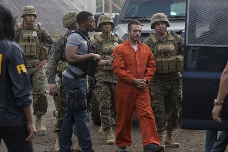 Romano Orzari and Gaius Charles in Taken (2017)
