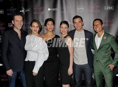 at the LA premiere of The Light of The Moon