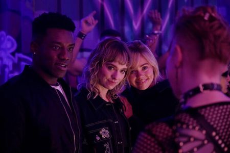 Jess McLeod, Annalisa Cochrane, and Chibuikem Uche in One Of Us Is Lying: Simon Says Ho Ho Ho! (2022)