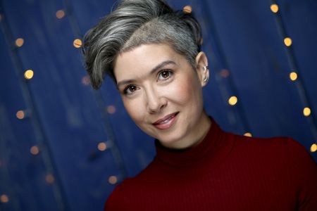 Kate Chamuris at an event for Blocks (2020)