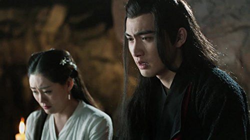 Vin Zhang and Xudan Zhu in Three Lives Three Worlds, Ten Miles of Peach Blossom (2017)