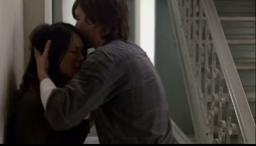 Patrick Heusinger and Kim Jiang Dubaniewicz in Tie a Yellow Ribbon (2007)
