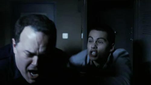 Brian Bascle and Dylan O'Brien in Teen Wolf (2011)