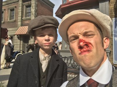 Ian Lake and Nicholas Fry in Murdoch Mysteries (2008)