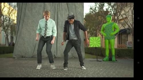 Nathan Davis Jr. and Green Giant.