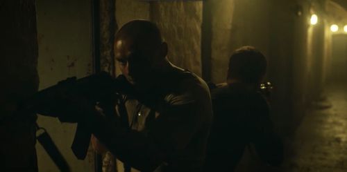 Oliver Walker and Jeremy Irvine in Treadstone