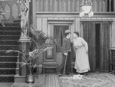 Charles Chaplin and Eva Thatcher in The Count (1916)