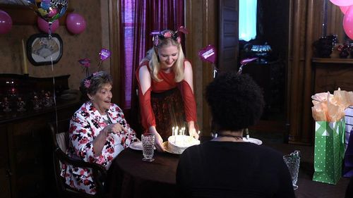 Brittany Herd and Patricia Binkley in Flowers for Fannie (2013)