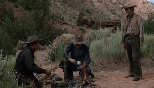 Jack Nicholson, Tom Filer, and Cameron Mitchell in Ride in the Whirlwind (1966)
