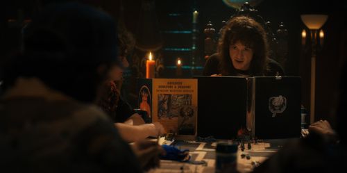 Joseph Quinn and Patricia Villalón-Robles in Stranger Things: Chapter One: The Hellfire Club (2022)