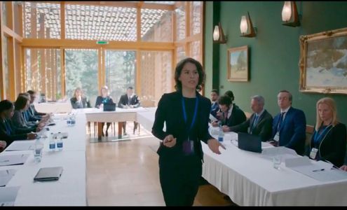 Luke Roberts, Brandon Jay McLaren, and Mirjam Novak in Ransom (2017)