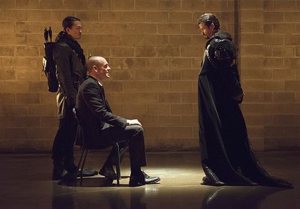 Paul Blackthorne, Karl Yune, and Matt Nable in Arrow (2012)