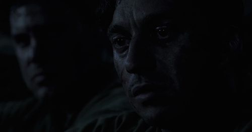 Richard Pyros as Randall 'Teach' Fuller in Hacksaw Ridge.