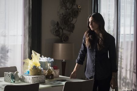 Chyler Leigh and Floriana Lima in Supergirl (2015)