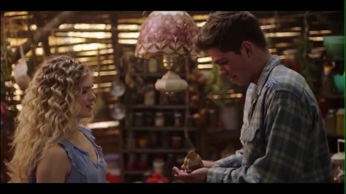 Elena Kampouris and Daniel Diemer in Sacred Lies (2018)