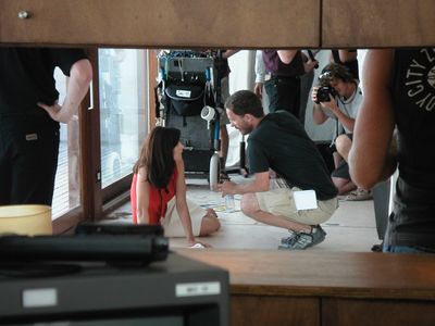 Sophie Marceau and Jérôme Salle in Anthony Zimmer (2005)