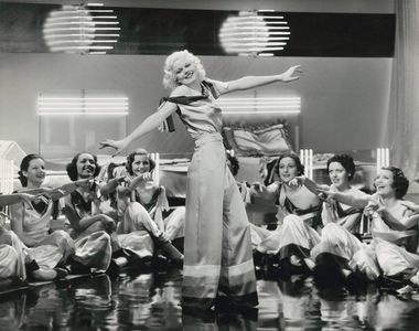 Jean Harlow, Earlene Heath, Louise Henry, Rosina Lawrence, and Billie Lee in Reckless (1935)