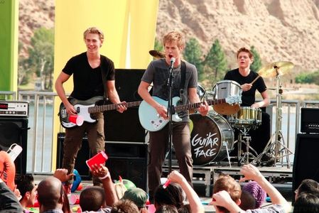 Sean Berdy, Lucas Grabeel, and Austin Butler