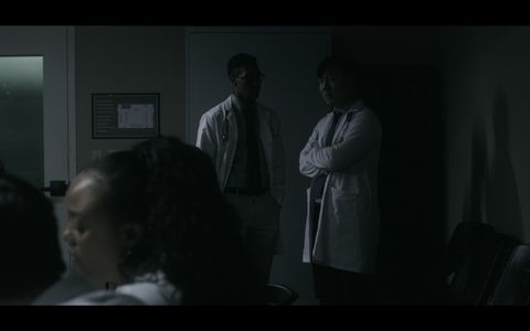 Dre Jackson and Intae Kim in Take Care (2021)