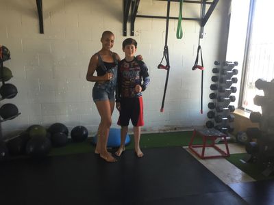 Training with Stunt Actress Rochelle Okoye