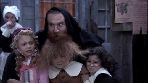 Bertrand-Xavier Corbi, Raphael Alejandro, Mallory James Mahoney, and Will Buie Jr. in Bunk'd (2015)