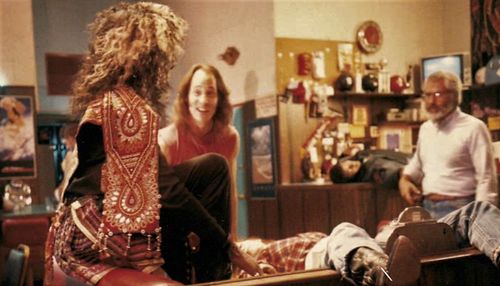 Russell Clark and Jon Gries in Fright Night Part 2 (1988)