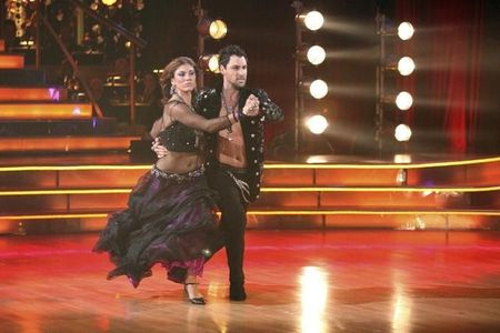 Maksim Chmerkovskiy and Hope Solo in Dancing with the Stars (2005)