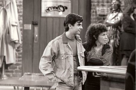 Josh Lozoff and Rhea Perlman in Cheers (1982)