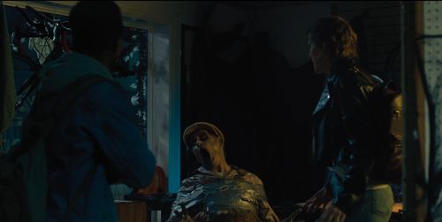 Marlon Kazadi and Madi Monroe in Zombie Town (2023)