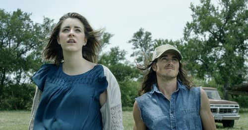 Joel Moody and Stephanie Ard in Breaking the Loop (2022)
