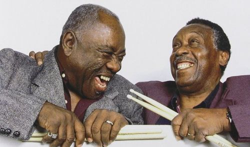 John Starks and Clyde Stubblefield