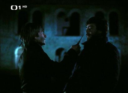 Jan Kanyza and Ladislav Mrkvicka in Mravenci nesou smrt (1986)