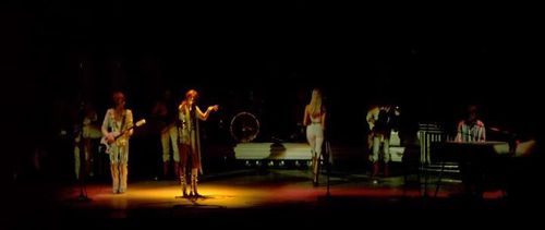 Benny Andersson, Agnetha Fältskog, Anni-Frid Lyngstad, Björn Ulvaeus, and ABBA in ABBA: The Movie (1977)