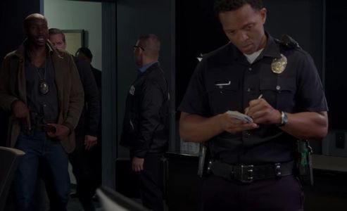 Ryan Hansen, Wood Harris, and Lee Wesley in 'Ryan Hansen Solves Crimes on TV' (2019)