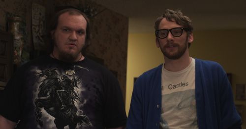 Garrett Graham and Sam Eidson in Zero Charisma (2013)