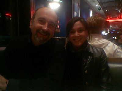 WIth fellow actor ,Gary Wheeler