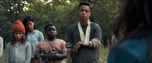 Bryant Tardy, Jason Genao, Nayah Murphy, and Noell Jellison in Logan (2017)