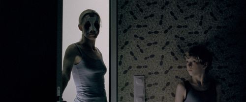Susanne Wuest and Elias Schwarz in Goodnight Mommy (2014)